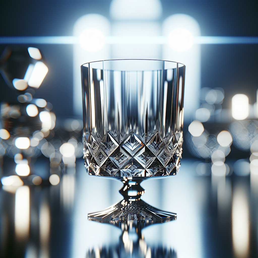 kryształowe kieliszki