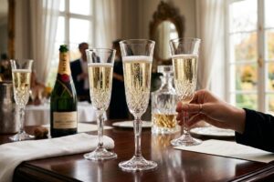 kieliszki do szampana
