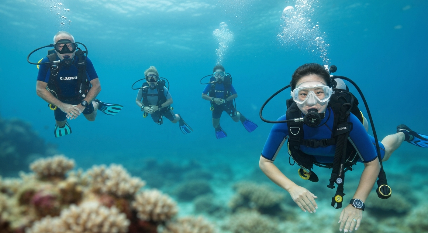 Ranking kursów nurkowania 2024: Które uprawnienia nurkowe są najlepsze dla ciebie?