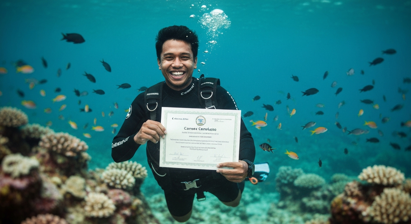 Kursy nurkowania: Od podstaw do mistrzostwa – Odkryj podwodny świat z certyfikatem.