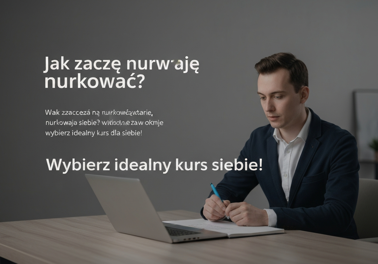 Zastanawiasz się, jak zacząć nurkować? Wybierz idealny kurs dla siebie!